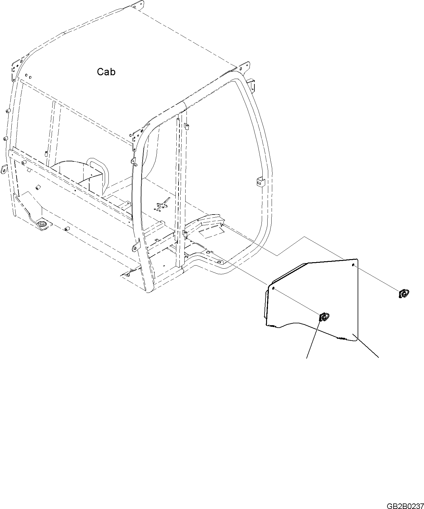LOCK, ASSEMBLY FR226960 KOMATSU