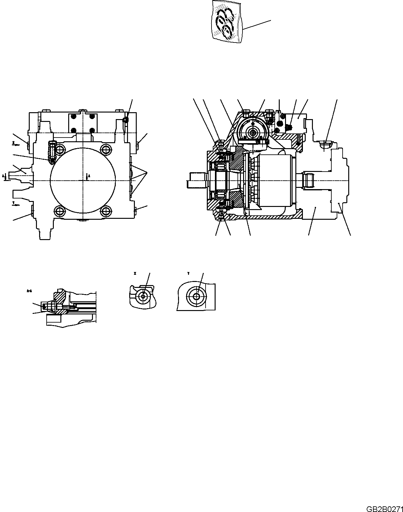 JOINT PIN RER902114380 KOMATSU