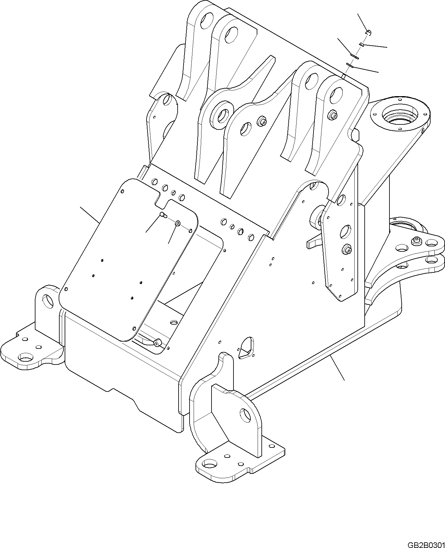 COVER, ASSEMBLY 42W-46-40410 KOMATSU