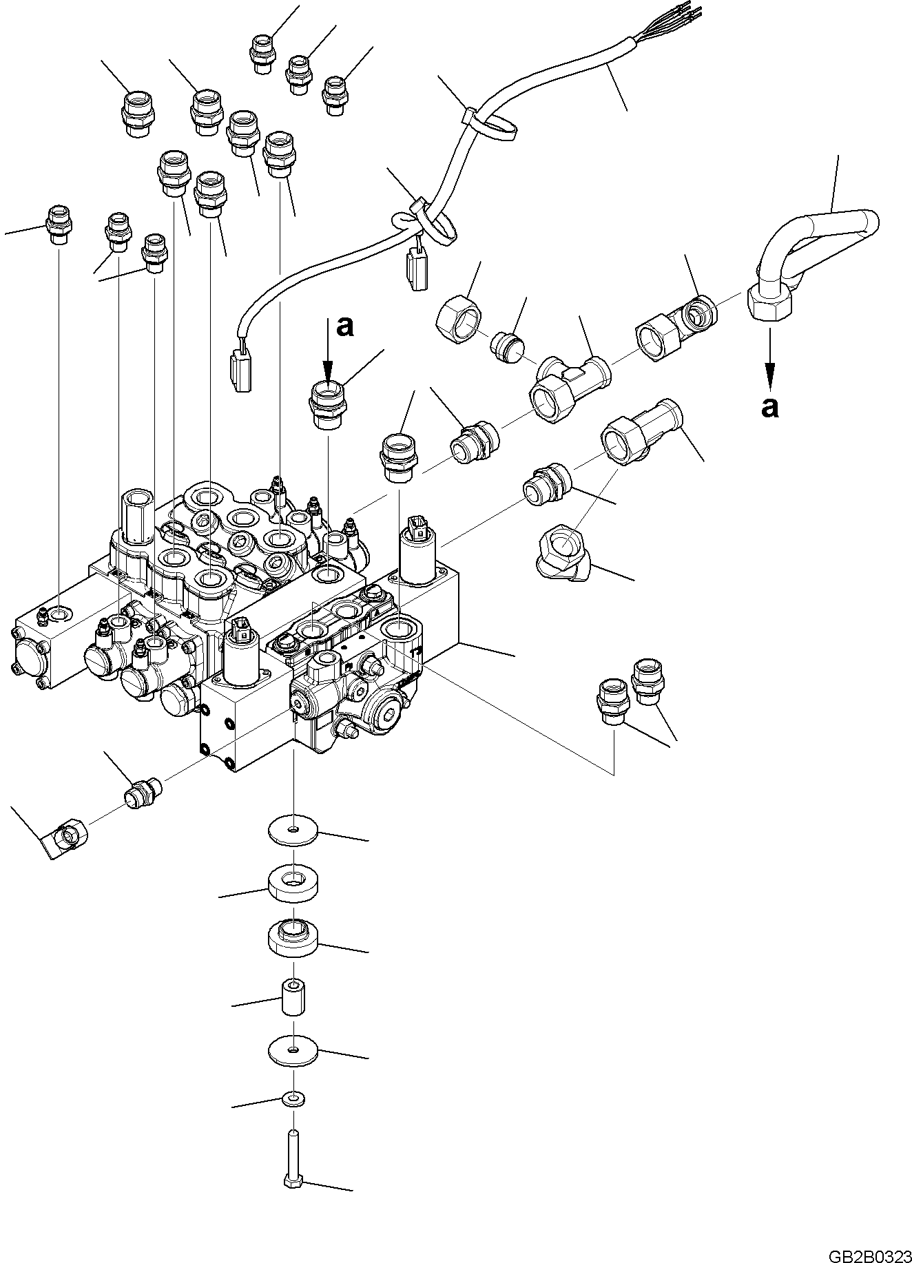 Жгут проводов 42W-06-51640 KOMATSU
