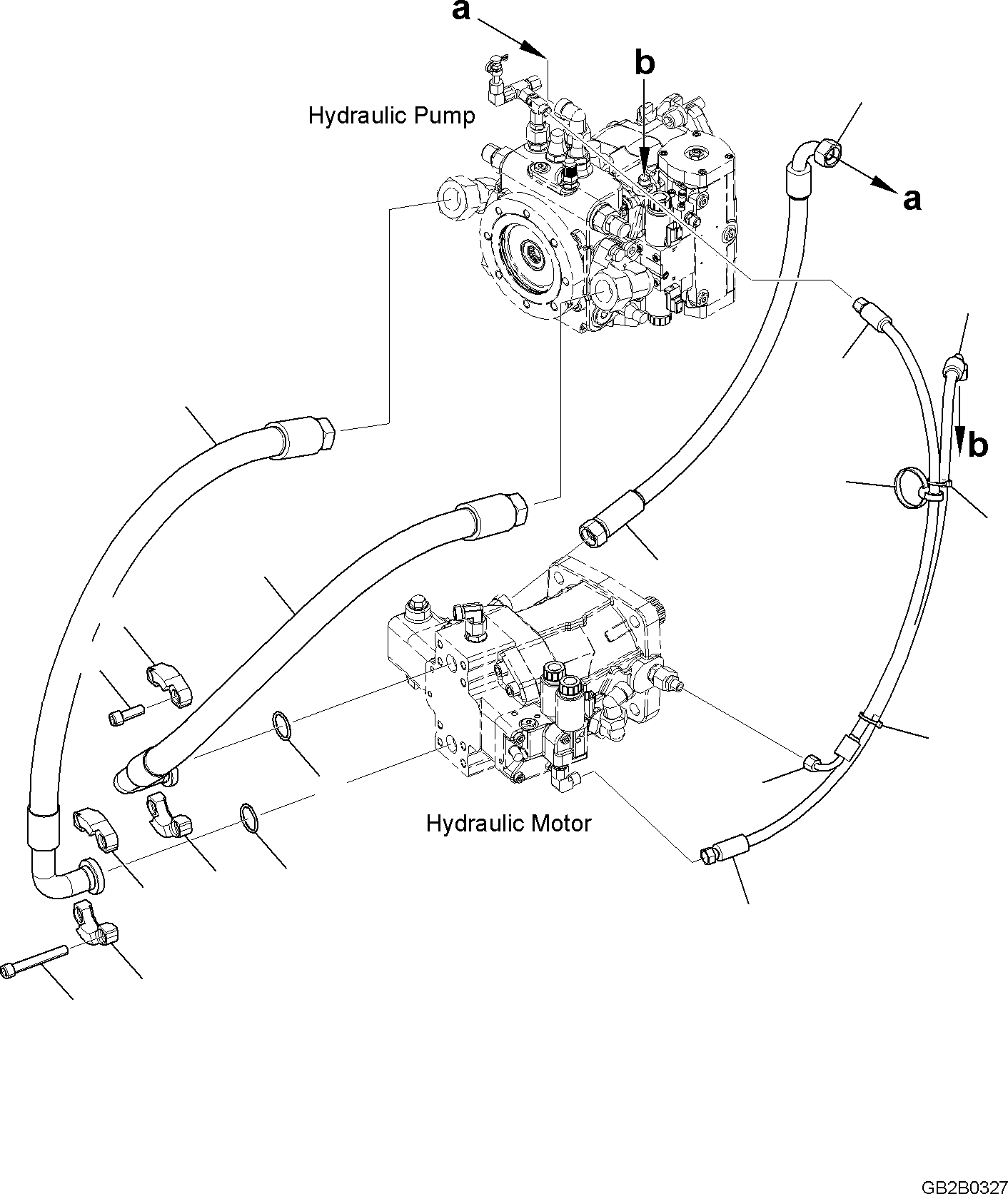Болт 01252-A1290 KOMATSU