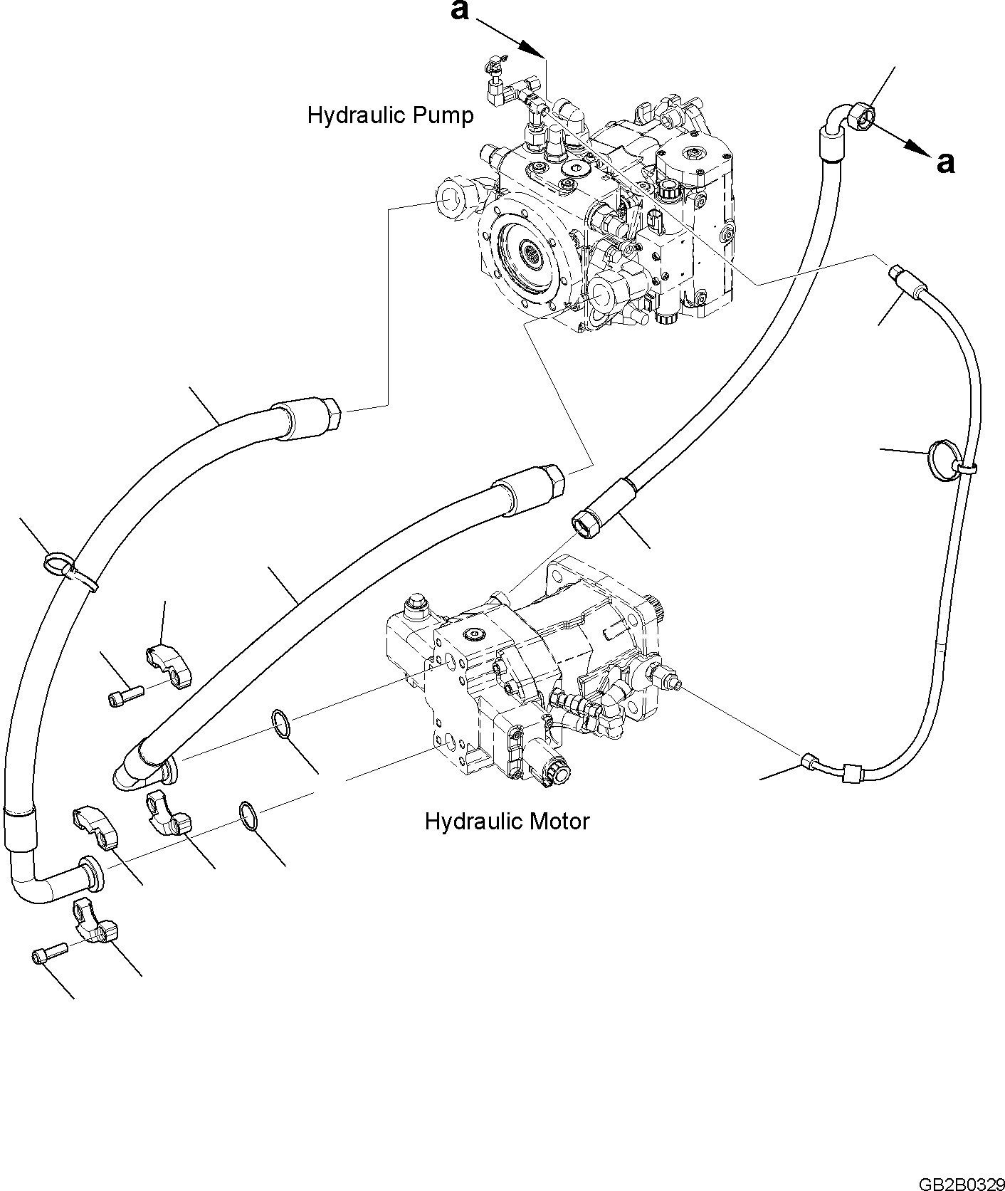 Шланг 42W-62-51181 KOMATSU