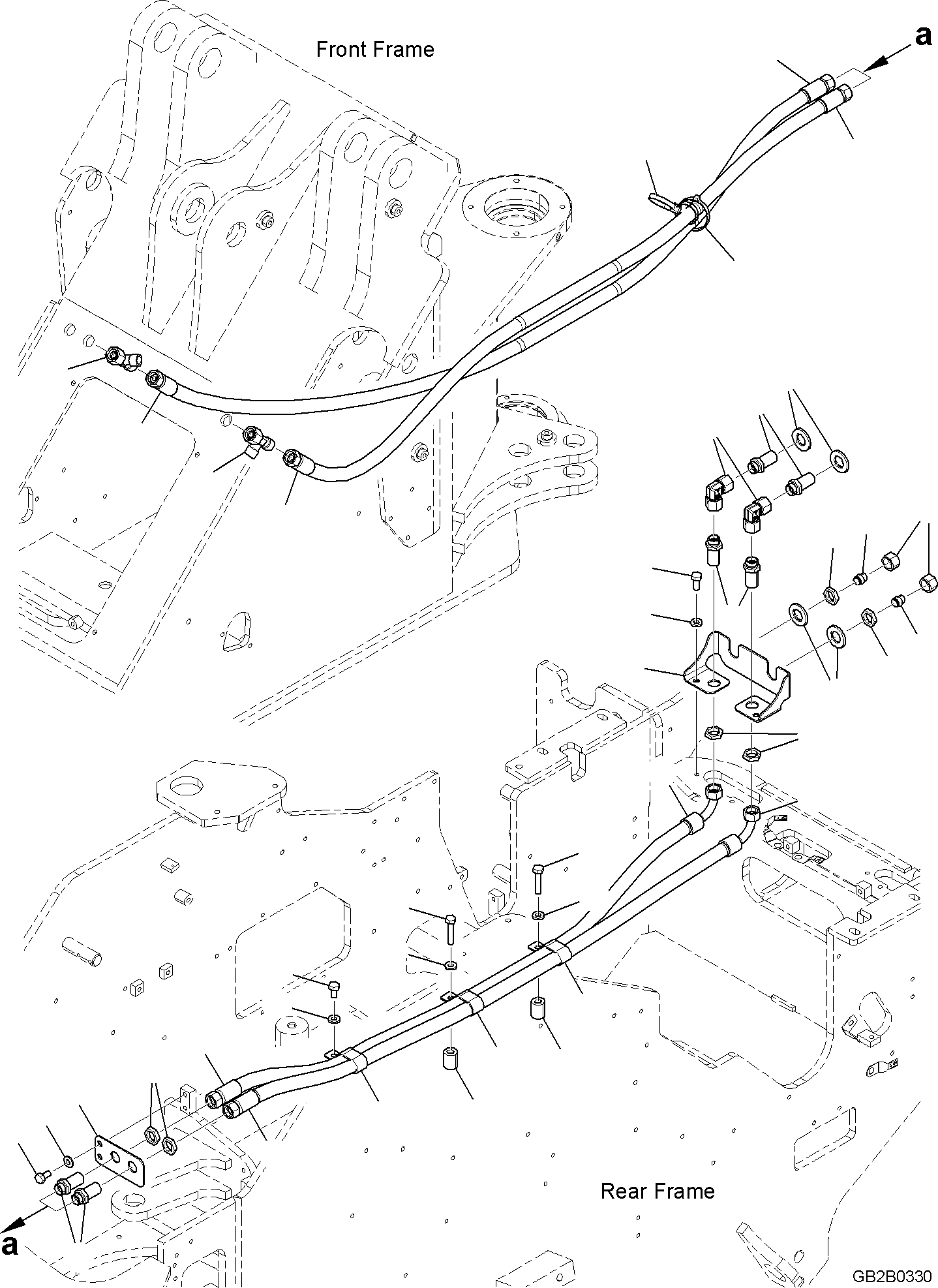 Угольник 42W-60-51350 KOMATSU