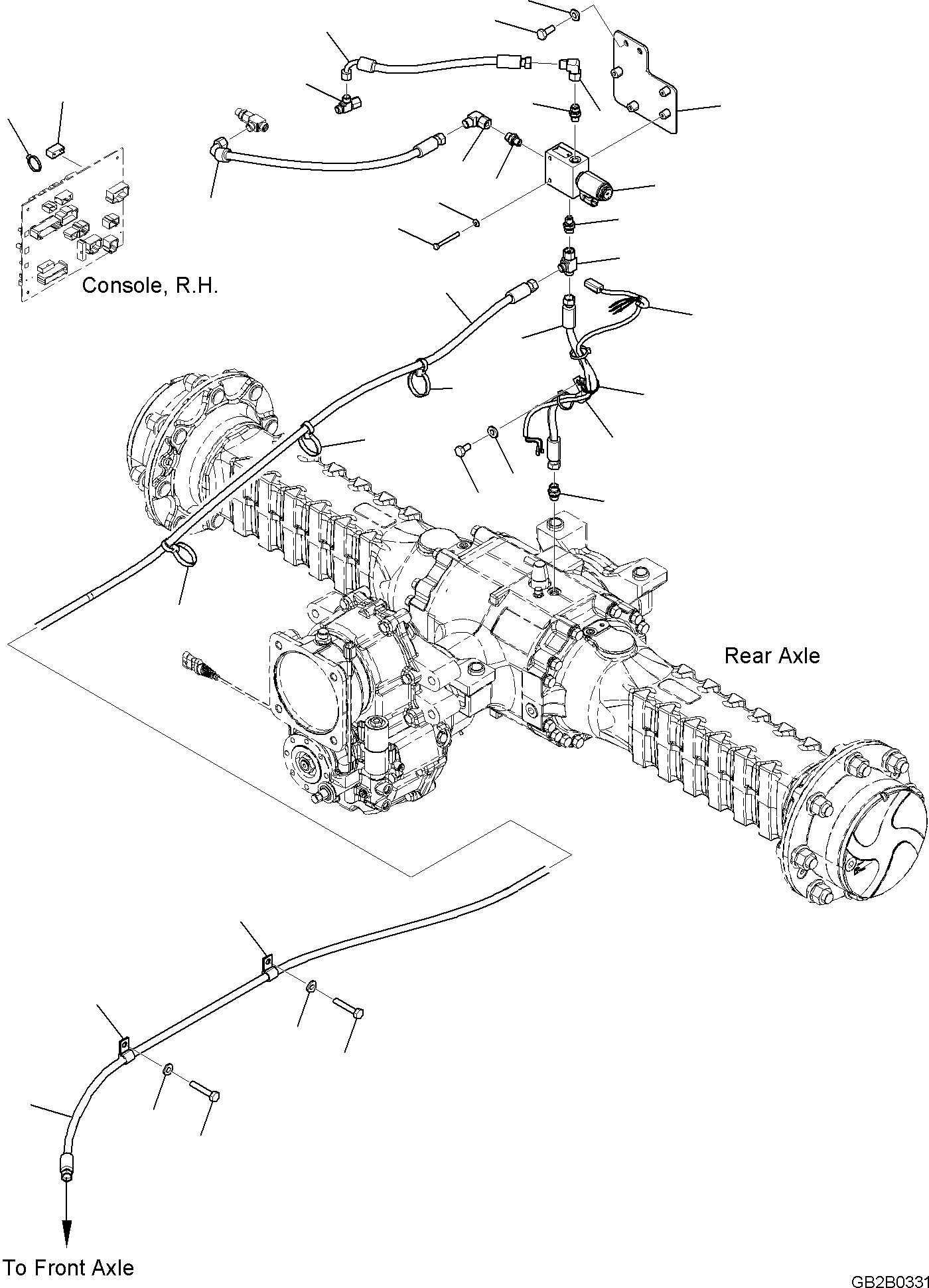 Соединительный штуцер 421-00-H1330 KOMATSU