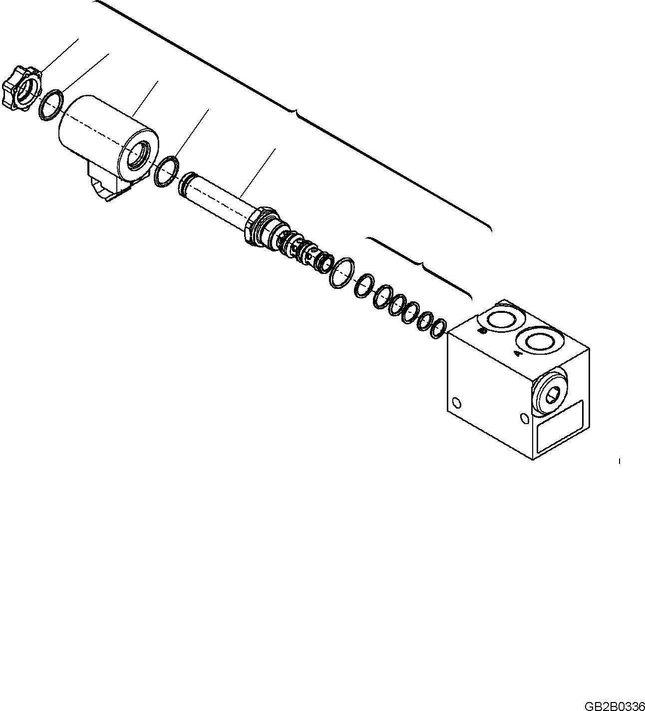 Комплект уплотнений BU400320296 KOMATSU