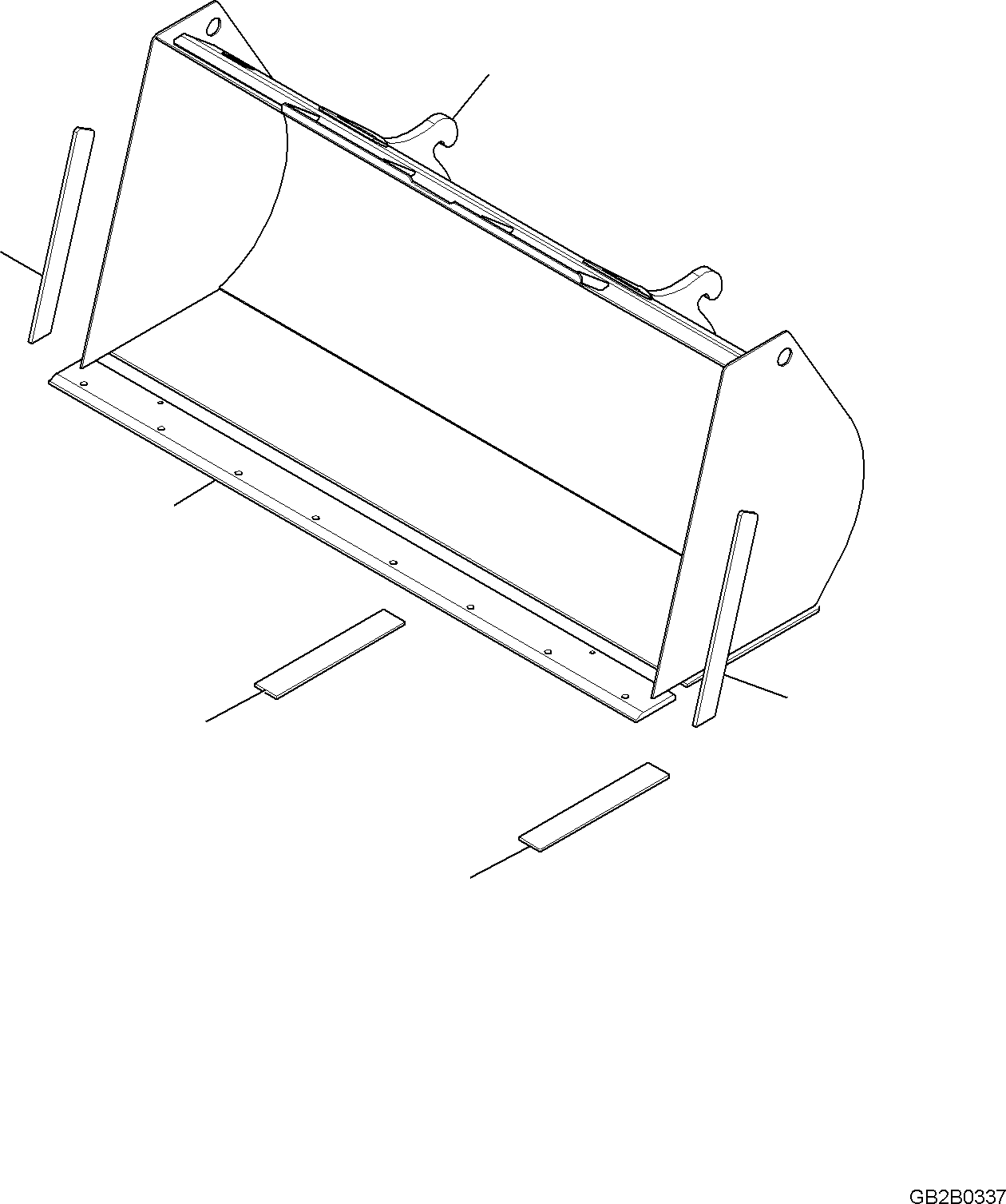 PLATE, (WELDED) 42W-70-52630 KOMATSU