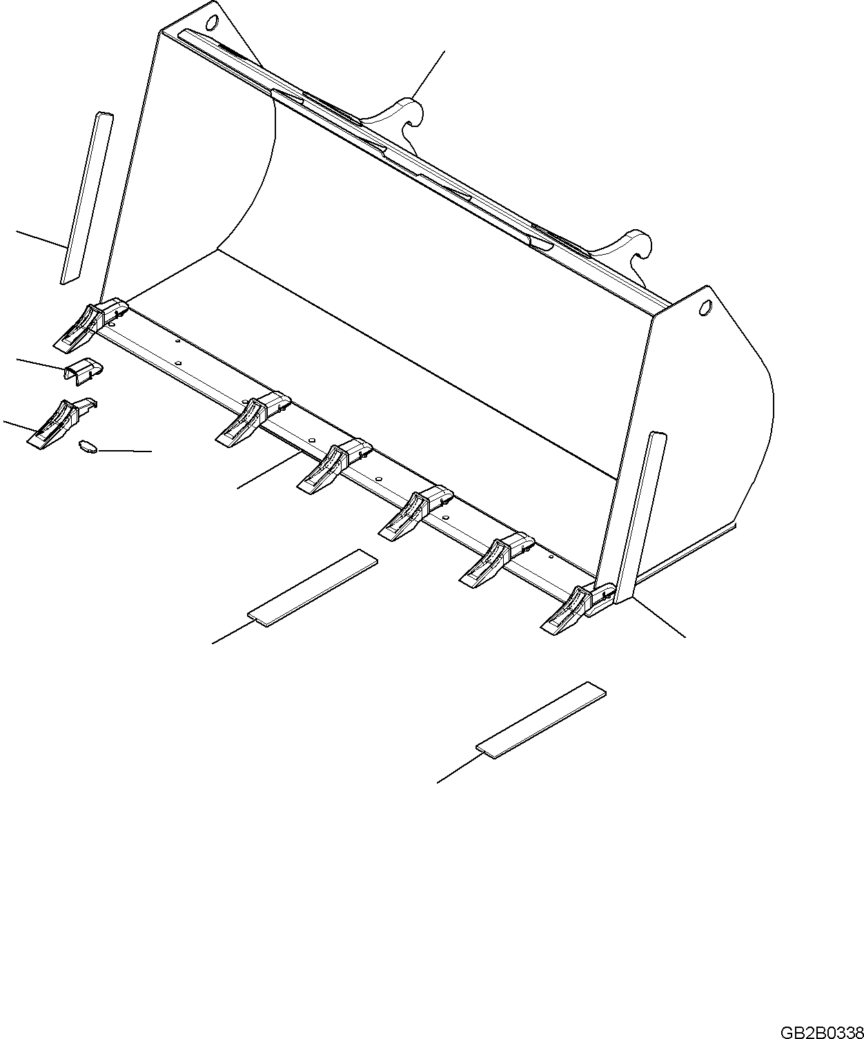 PLATE, (WELDED) 42W-70-52730 KOMATSU