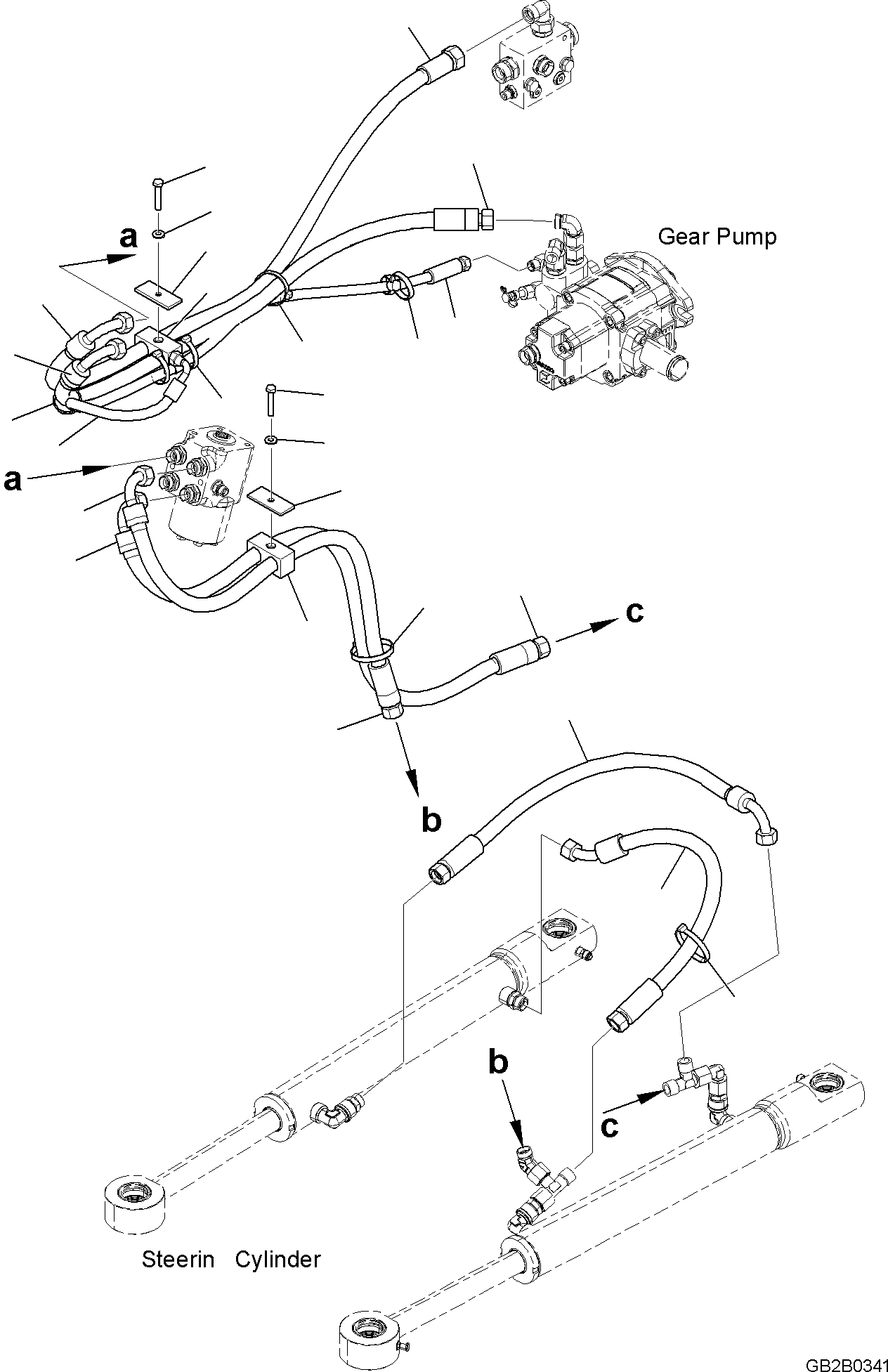 Зажим 42W-09-H2170 KOMATSU