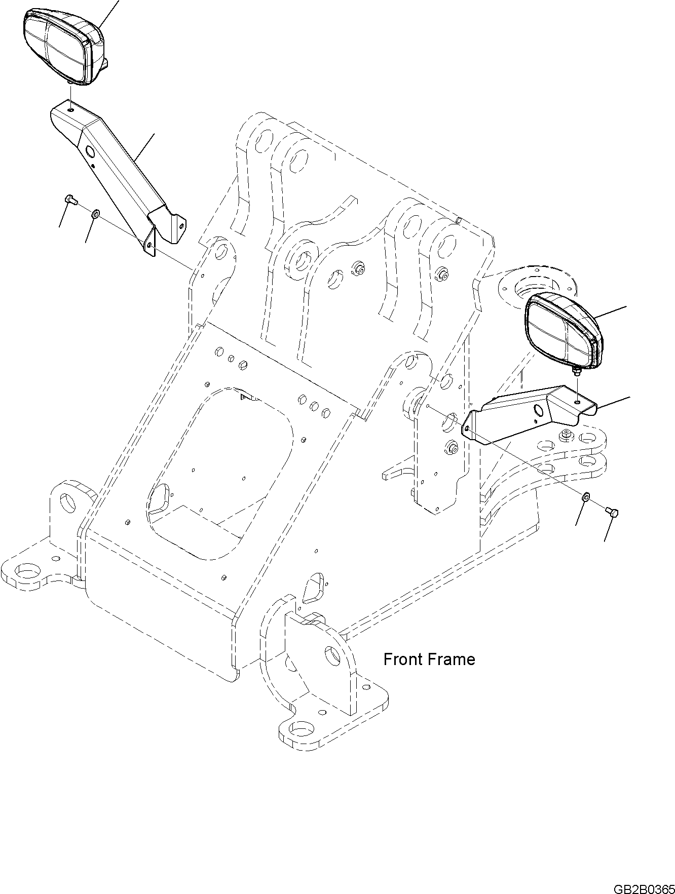 HOLDER,LAMP 42W-06-43132 KOMATSU