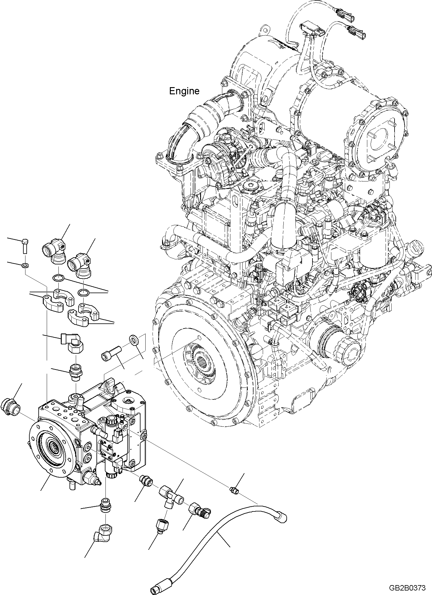 Форсунка 42U-17-51210 KOMATSU
