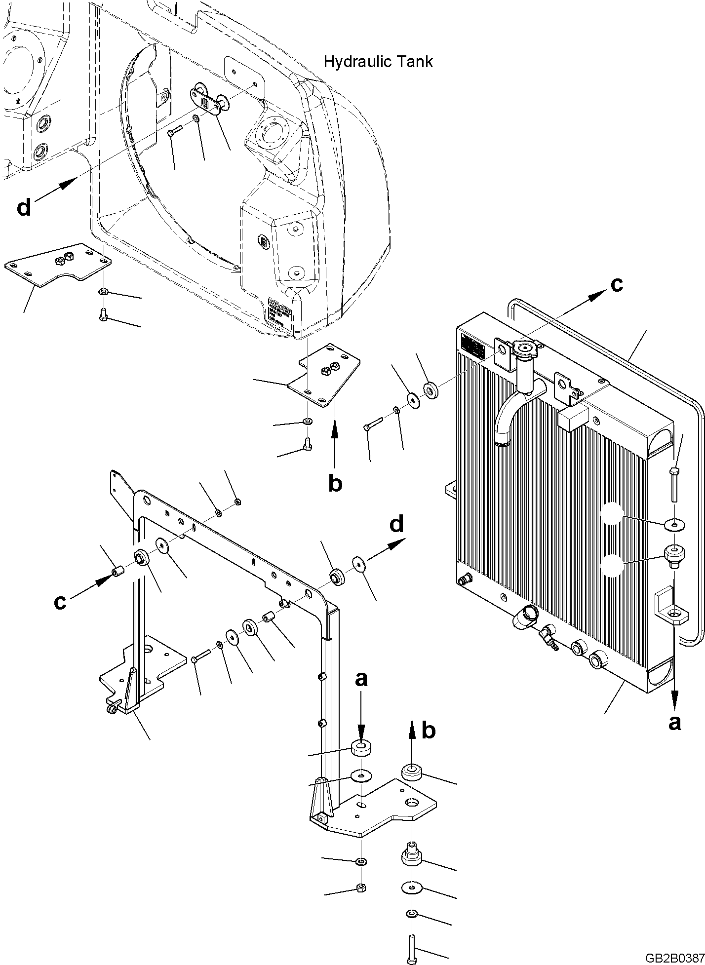 TANK, ASSEMBLY 42U-60-50100 KOMATSU