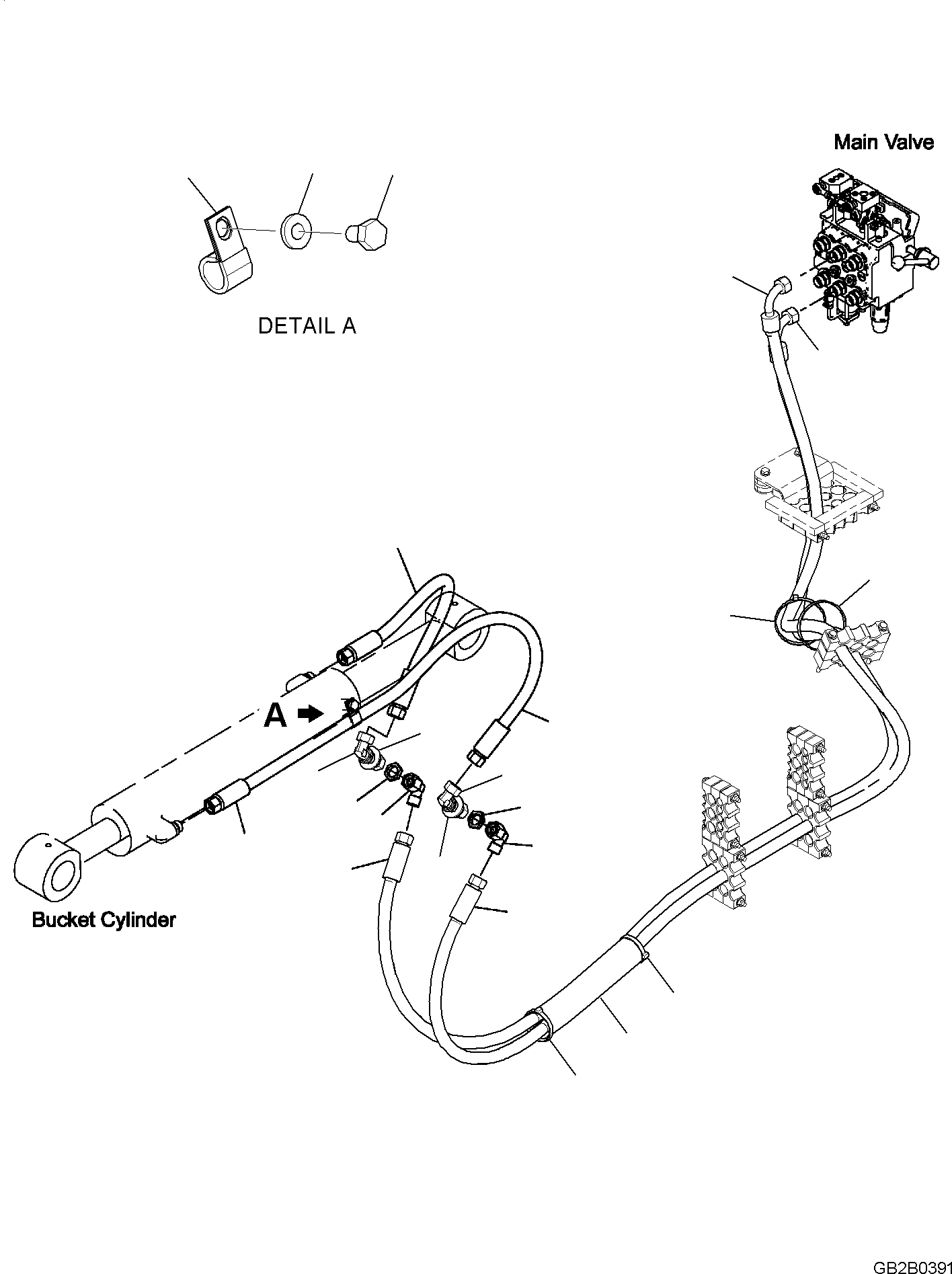 Шланг 42U-62-52211 KOMATSU