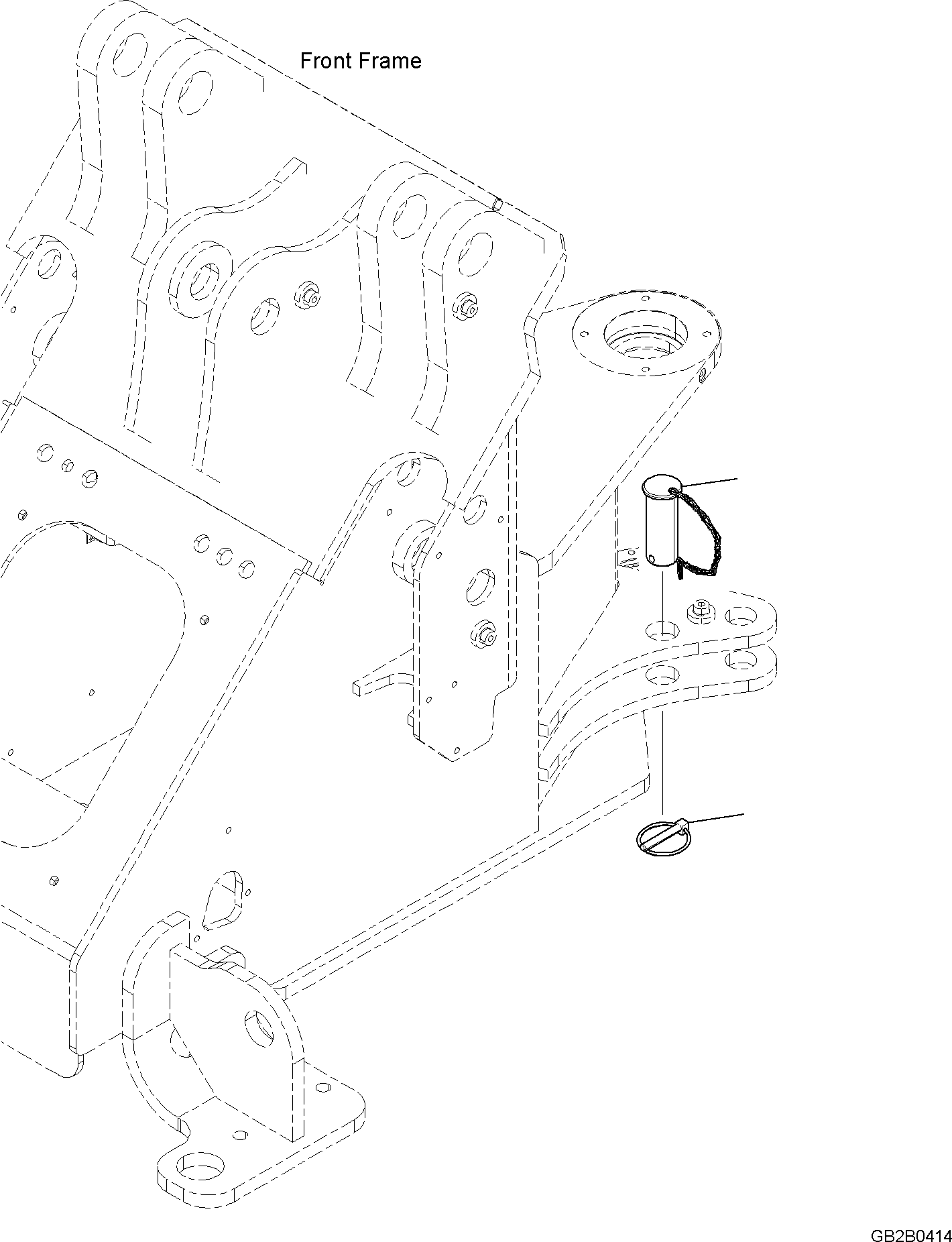 PIN, ASSEMBLY 42T-98-25002 KOMATSU