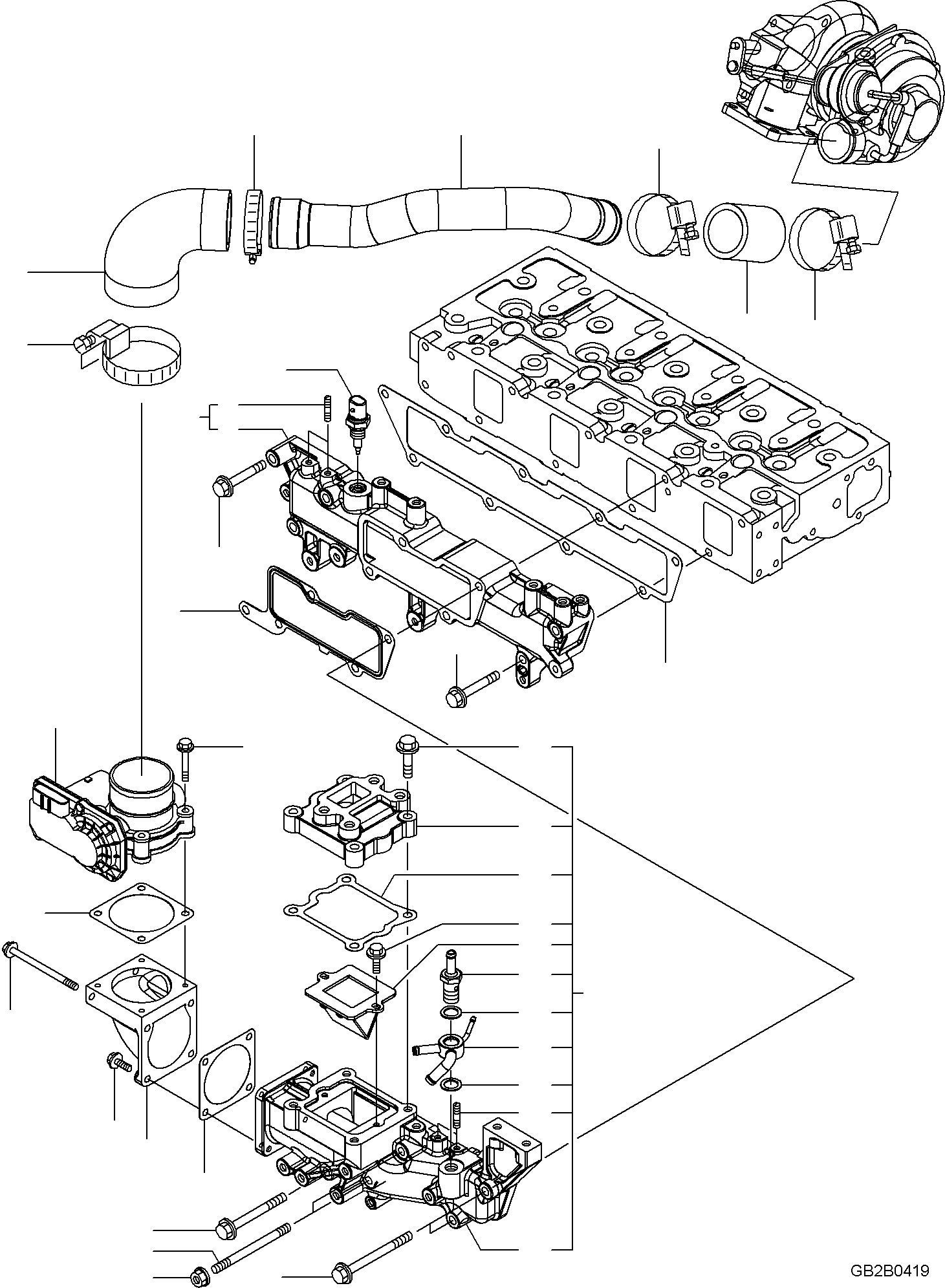 Соединение YM129A00-59110 KOMATSU