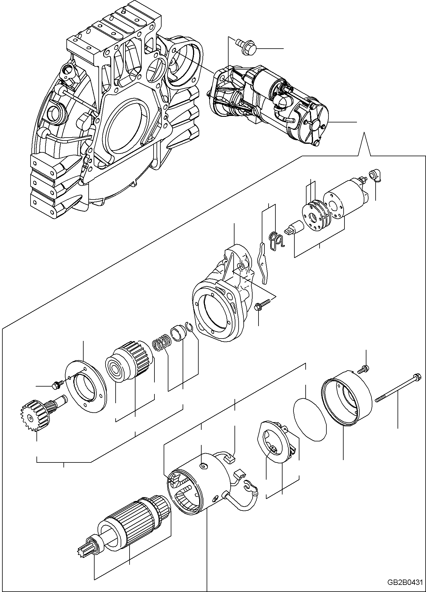 Болт YM26106-120252 KOMATSU