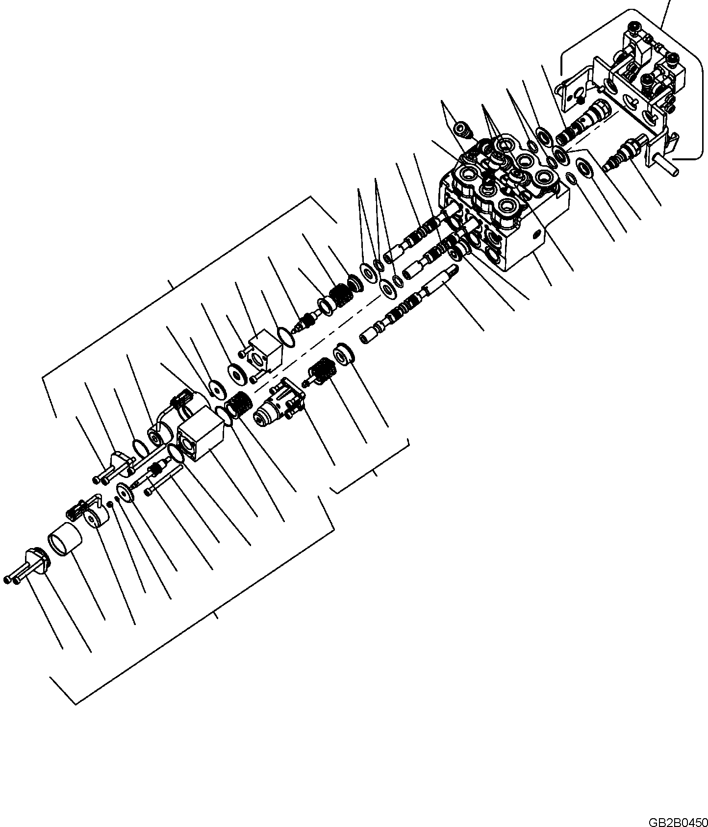 MAIN VALVE, ASSEMBLY 42U-64-33022 KOMATSU