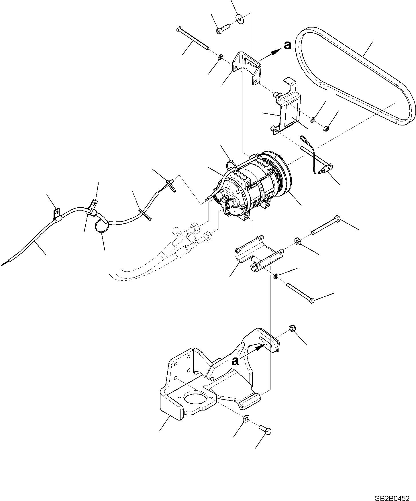 Компрессор 42W-07-51150 KOMATSU