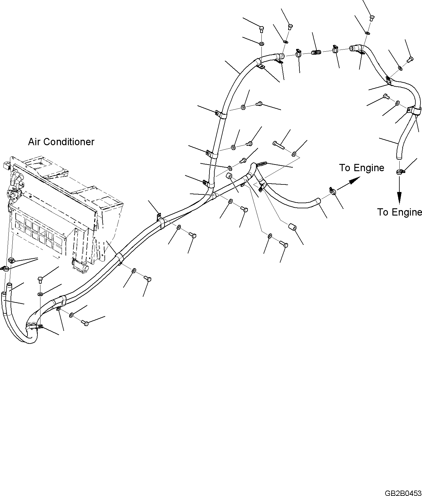 Шланг 42U-07-51132 KOMATSU
