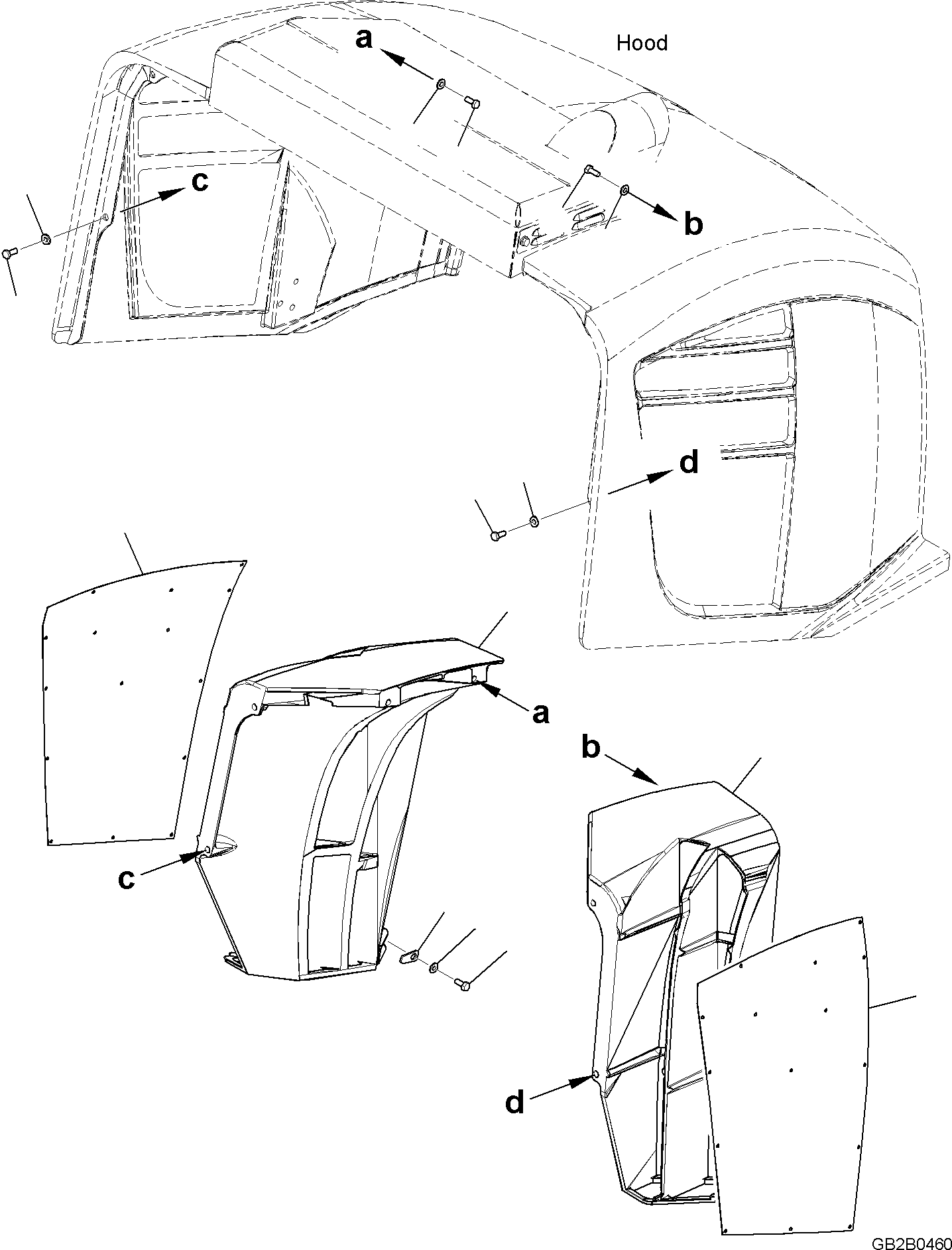 Air Duct Assembly 42W-54-41860 KOMATSU