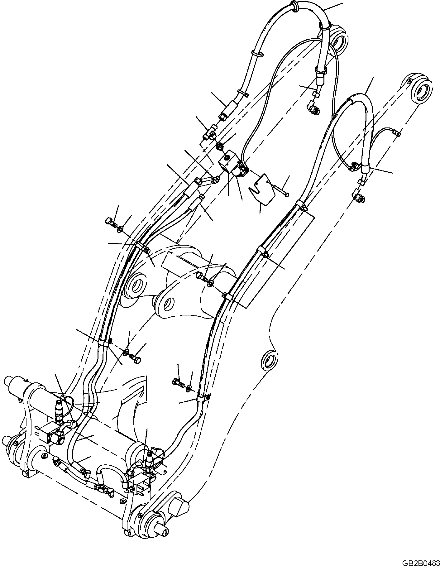 Защита 42U-70-41110 KOMATSU