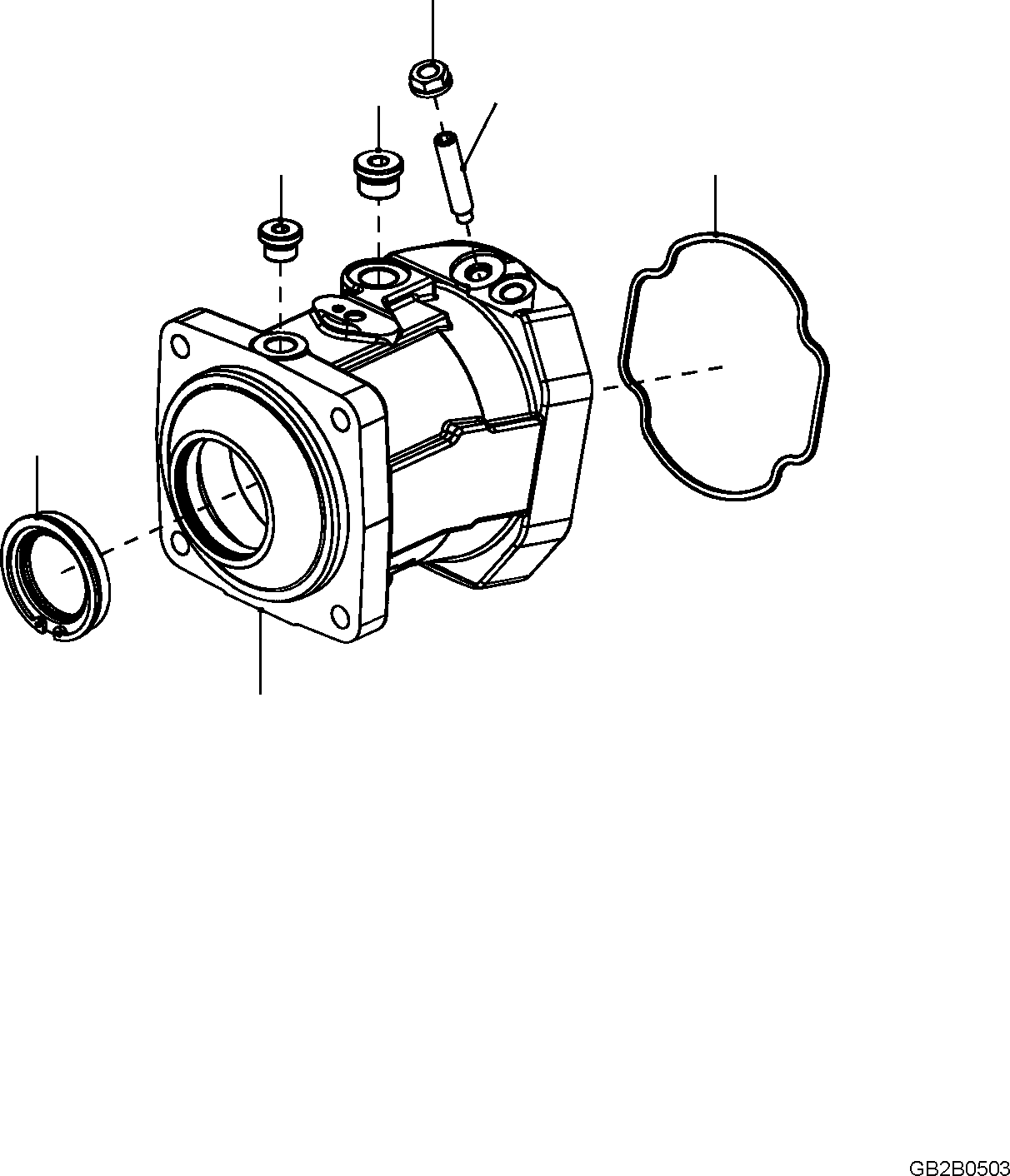 HOUSING, ASSEMBLY RER902273186 KOMATSU
