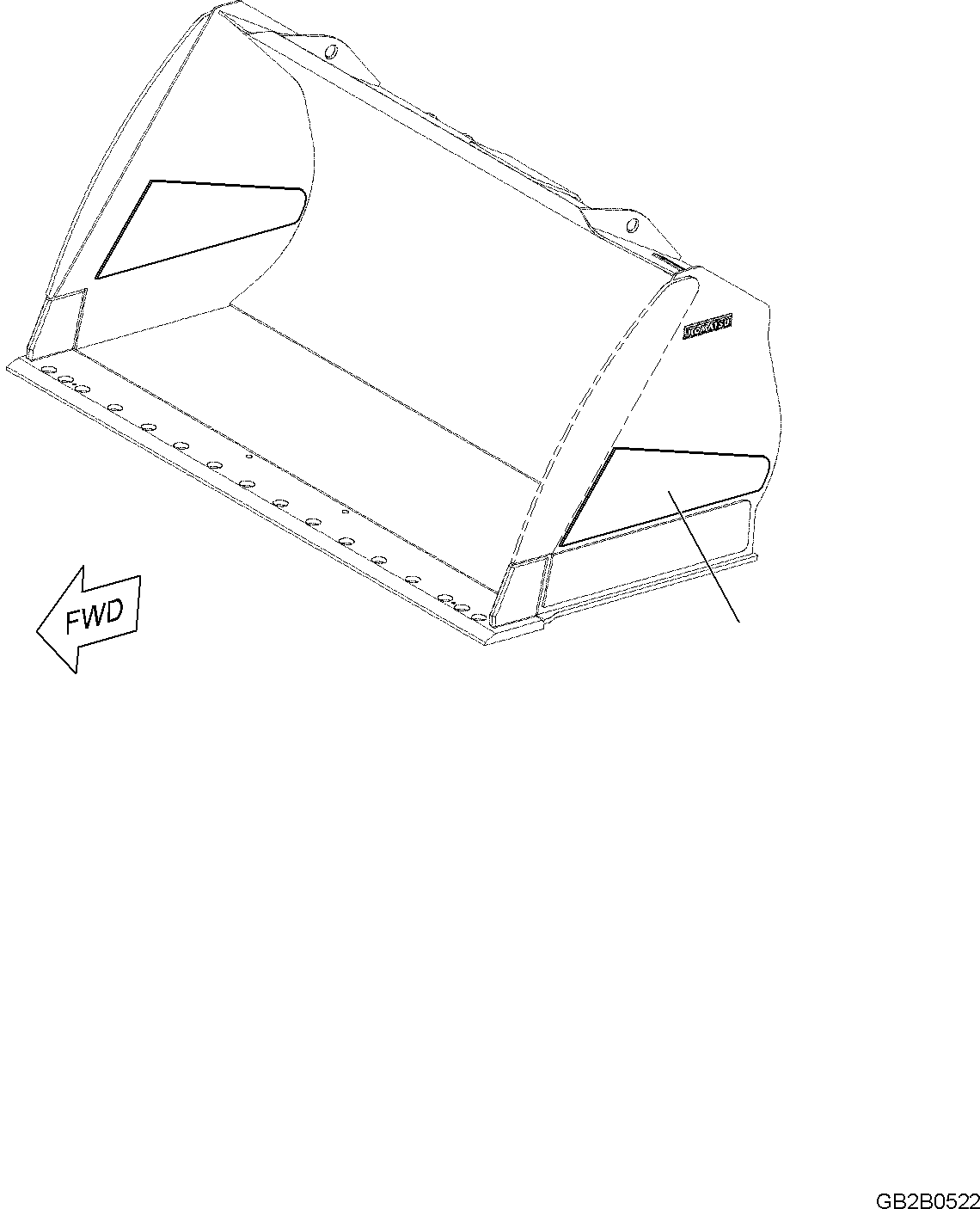 Пластина 421-79-H2K30 KOMATSU