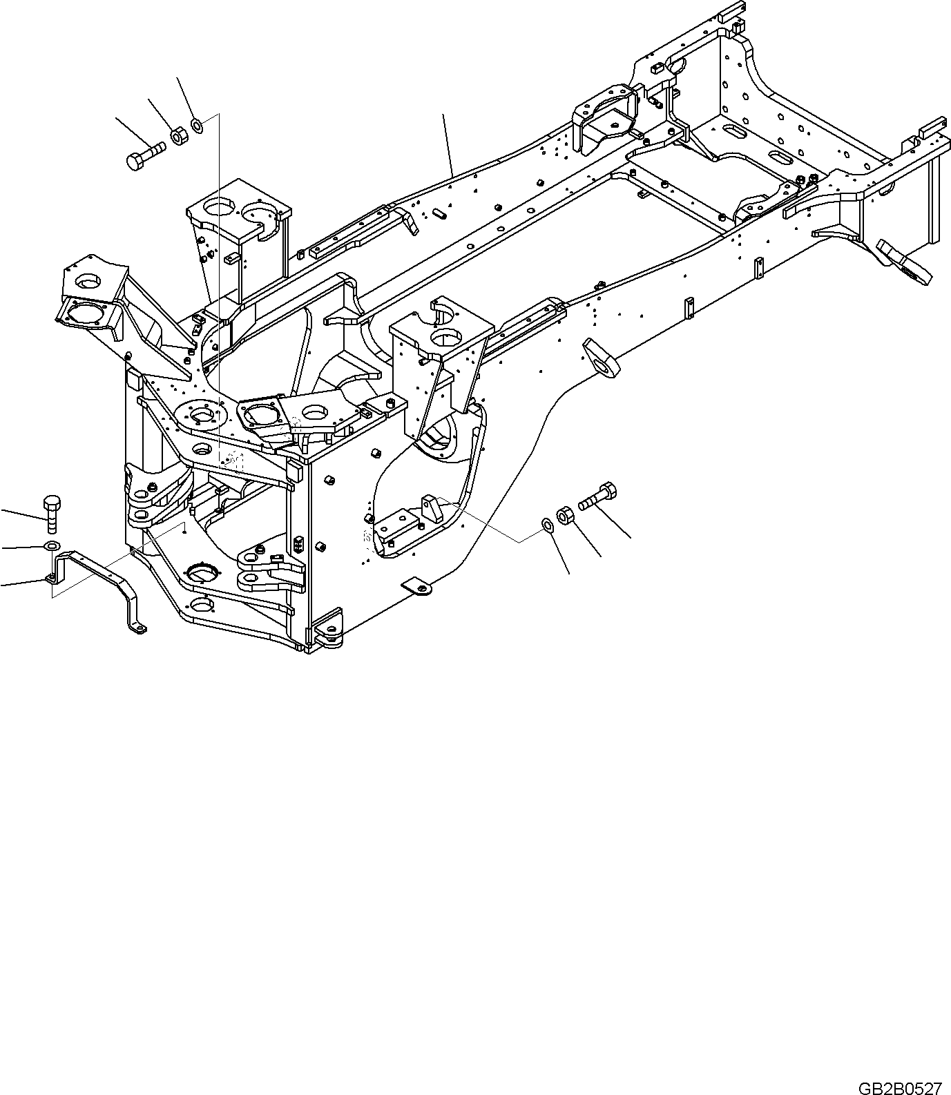 Кронштейн 421-S95-7A30 KOMATSU