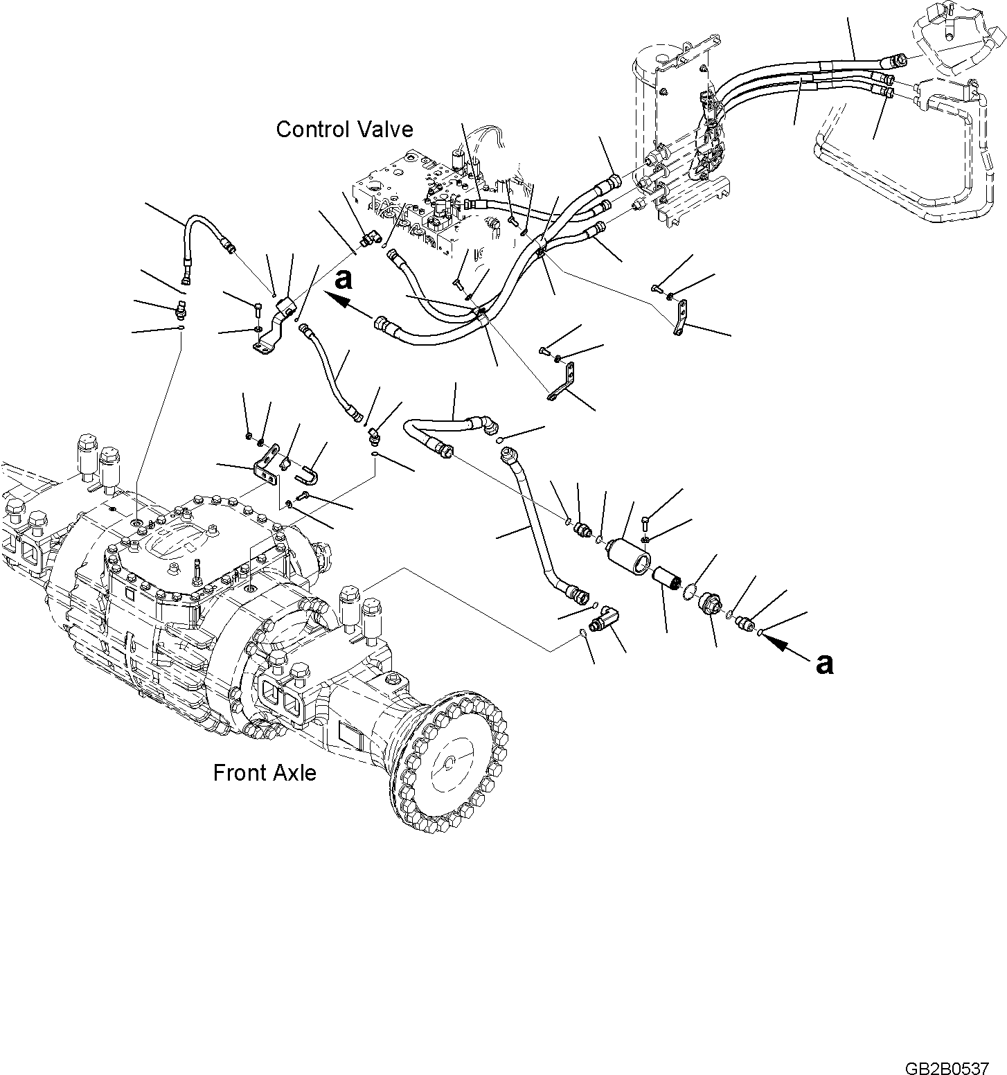Шланг 02771-003A3 KOMATSU
