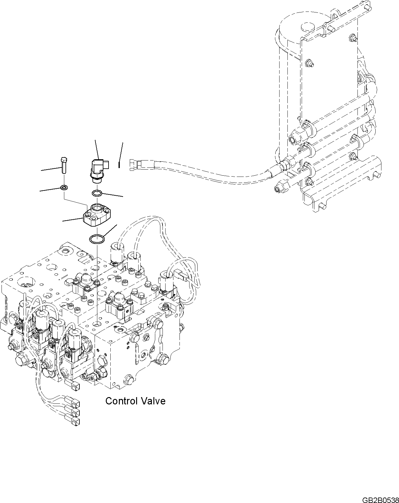 Фланец 421-62-72410 KOMATSU