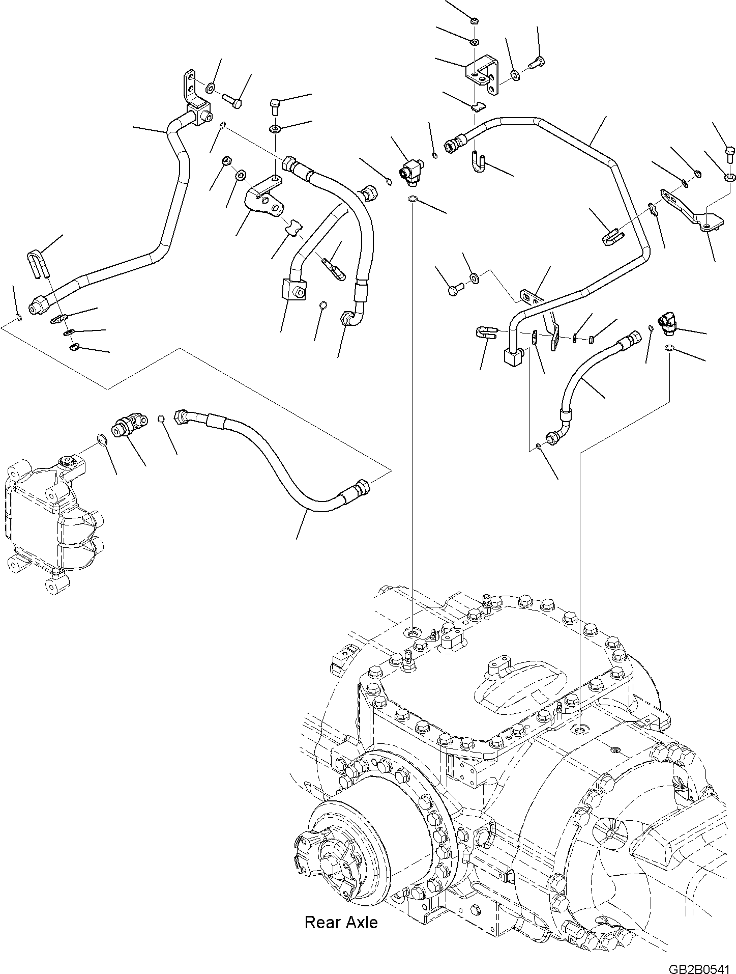 тройник 421-U44-6501 KOMATSU