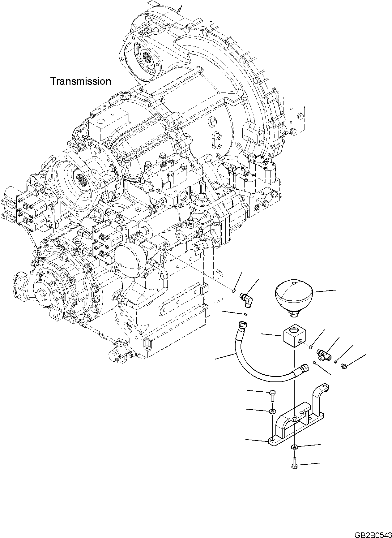Кронштейн 421-62-76131 KOMATSU