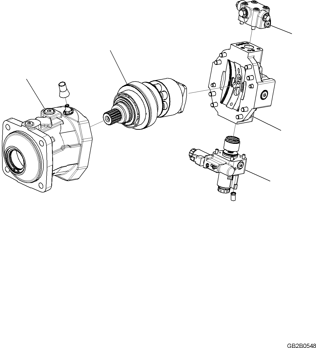 ROTARY GROUP, ASSEMBLY (RER909603781) KOMATSU