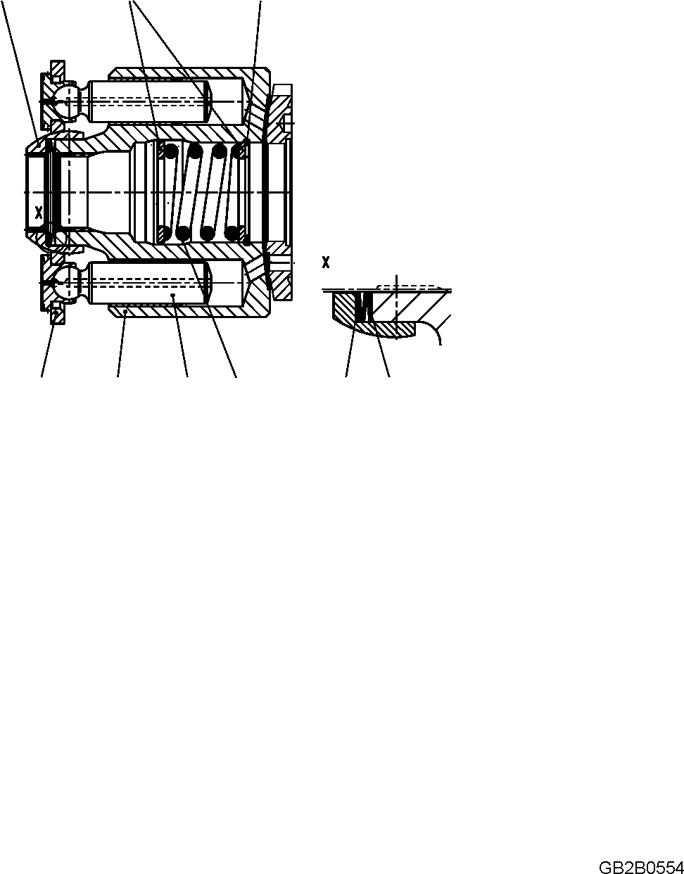 ROTARY GROUP, SUBASSEMBLY RER902079268 KOMATSU