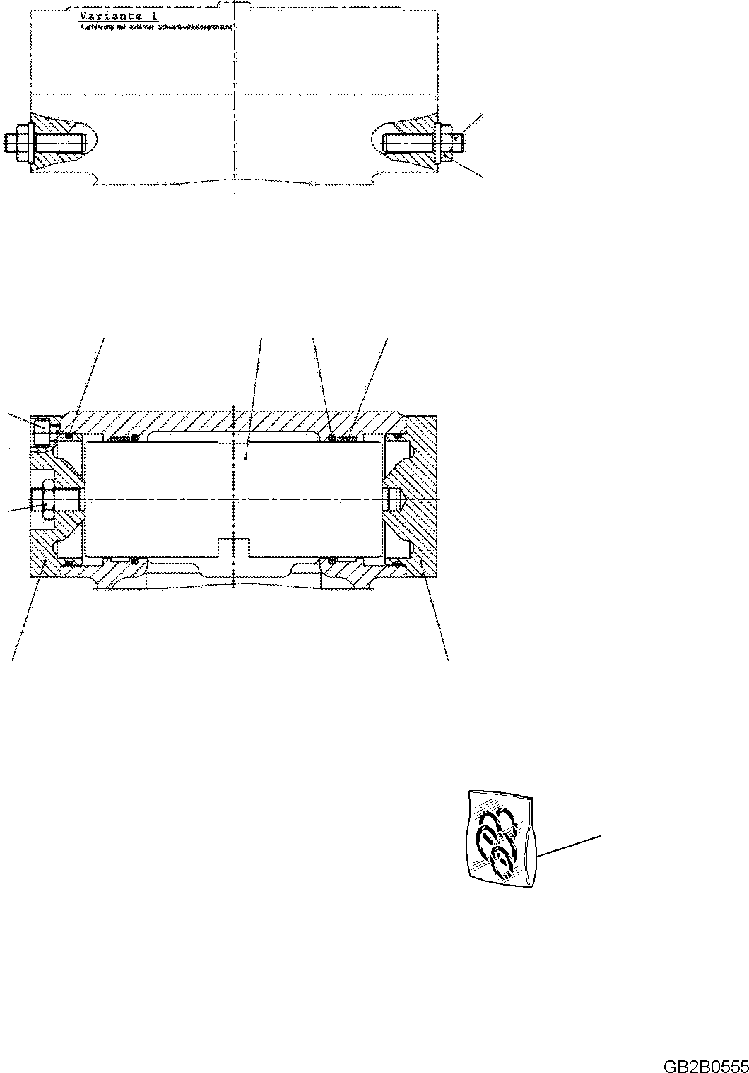Комплект уплотнений RER902002371 KOMATSU