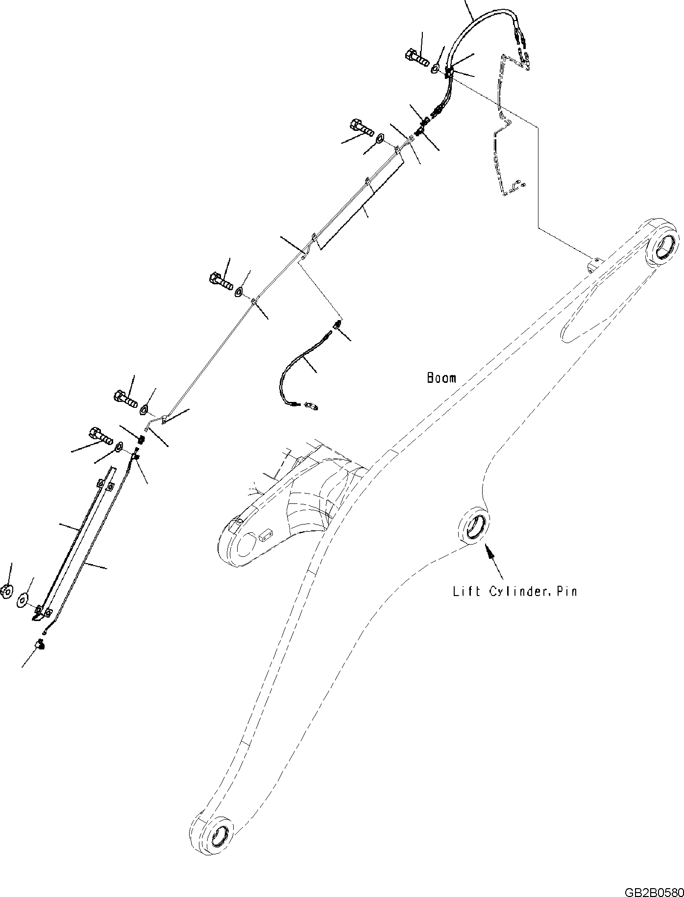 Шланг 421-S95-7M61 KOMATSU