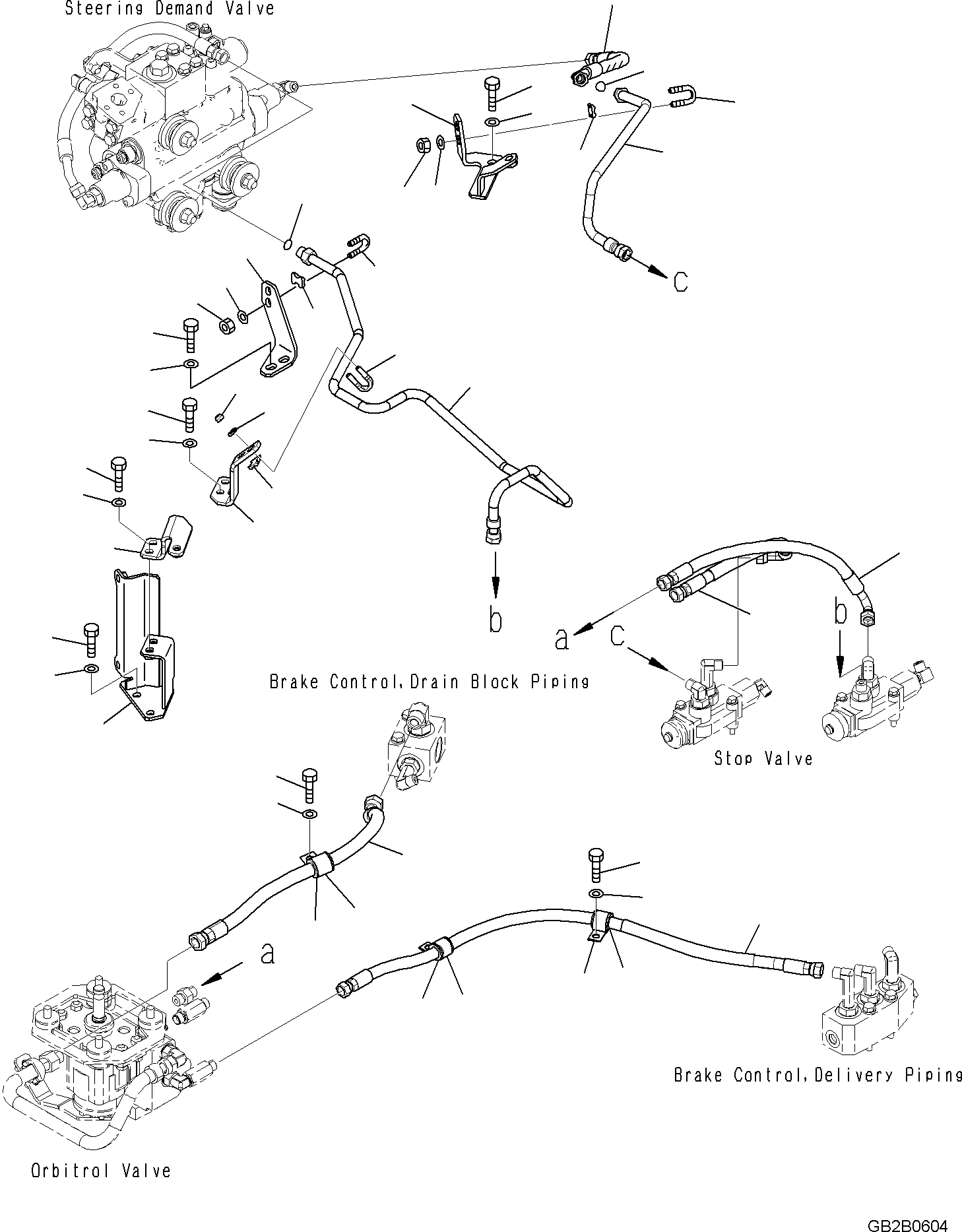 Шланг с торцевым уплотнением 02755-00303 KOMATSU