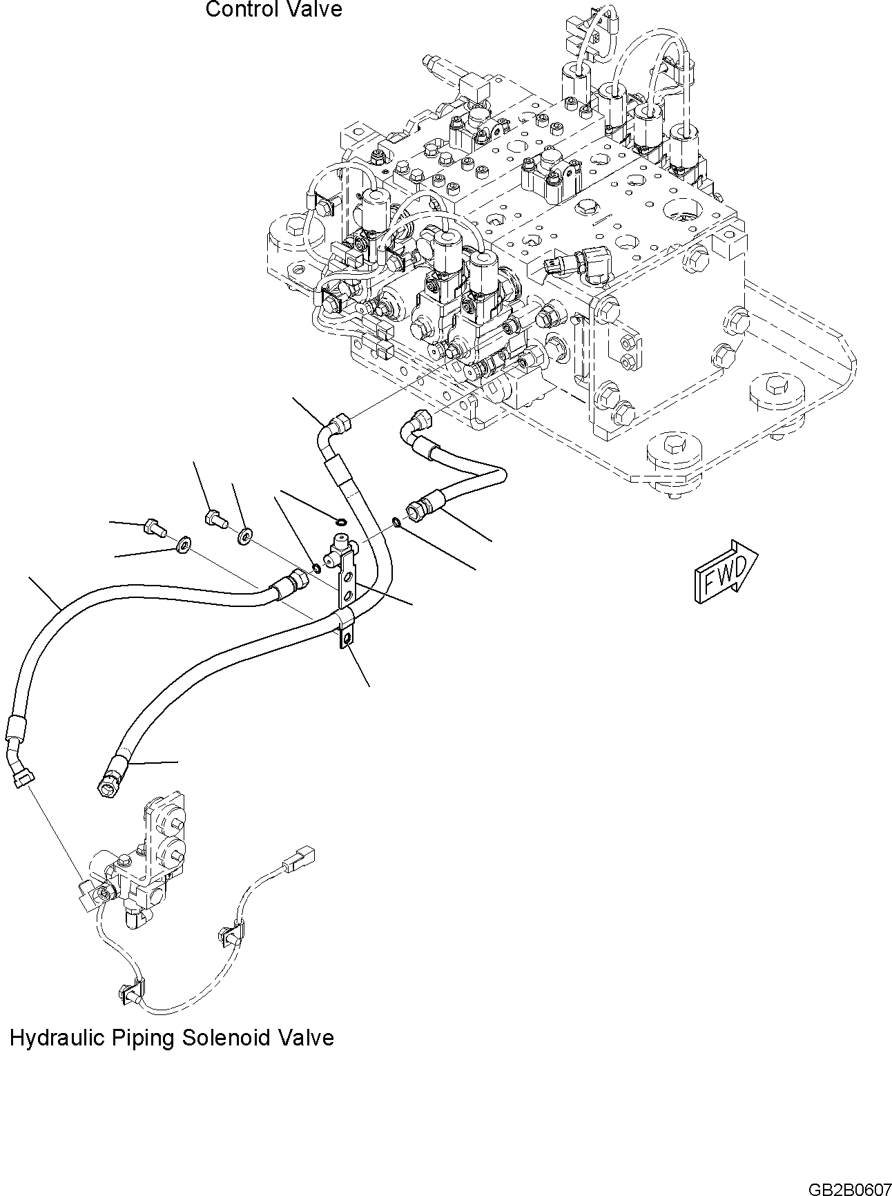 Шланг 02773-003A5 KOMATSU