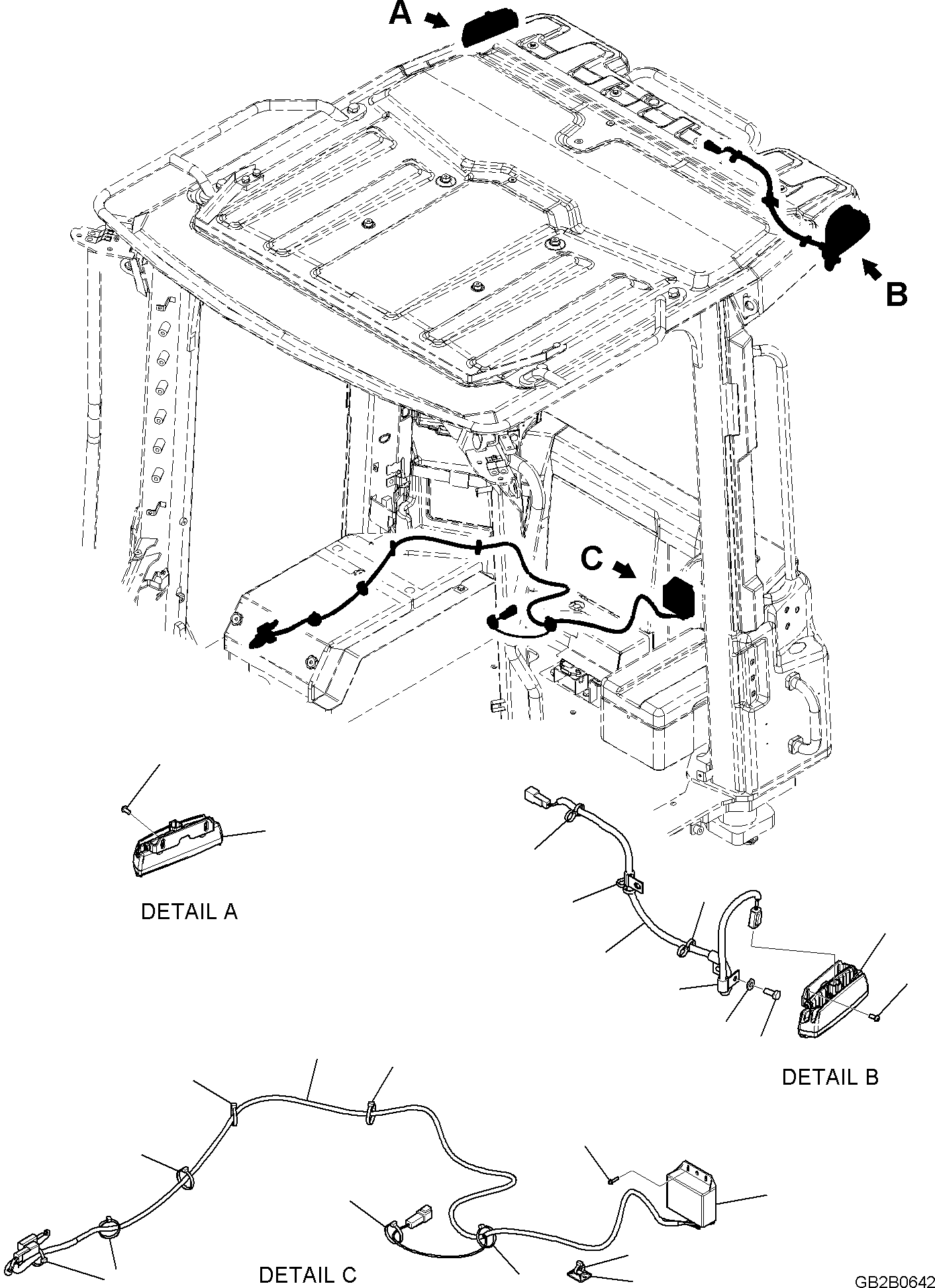 Жгут проводов 421-06-H7350 KOMATSU