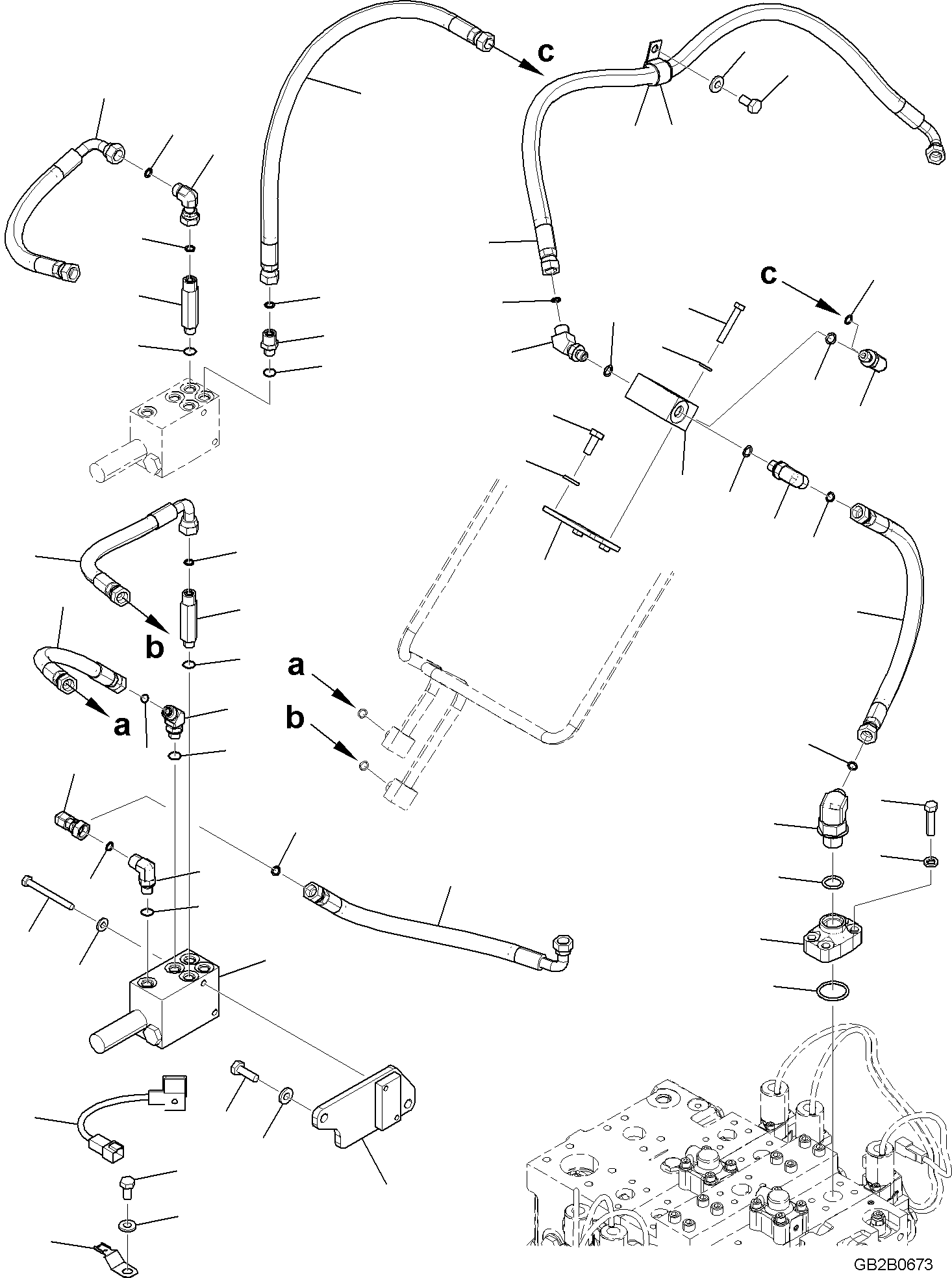 Шланг 02766-003A3 KOMATSU