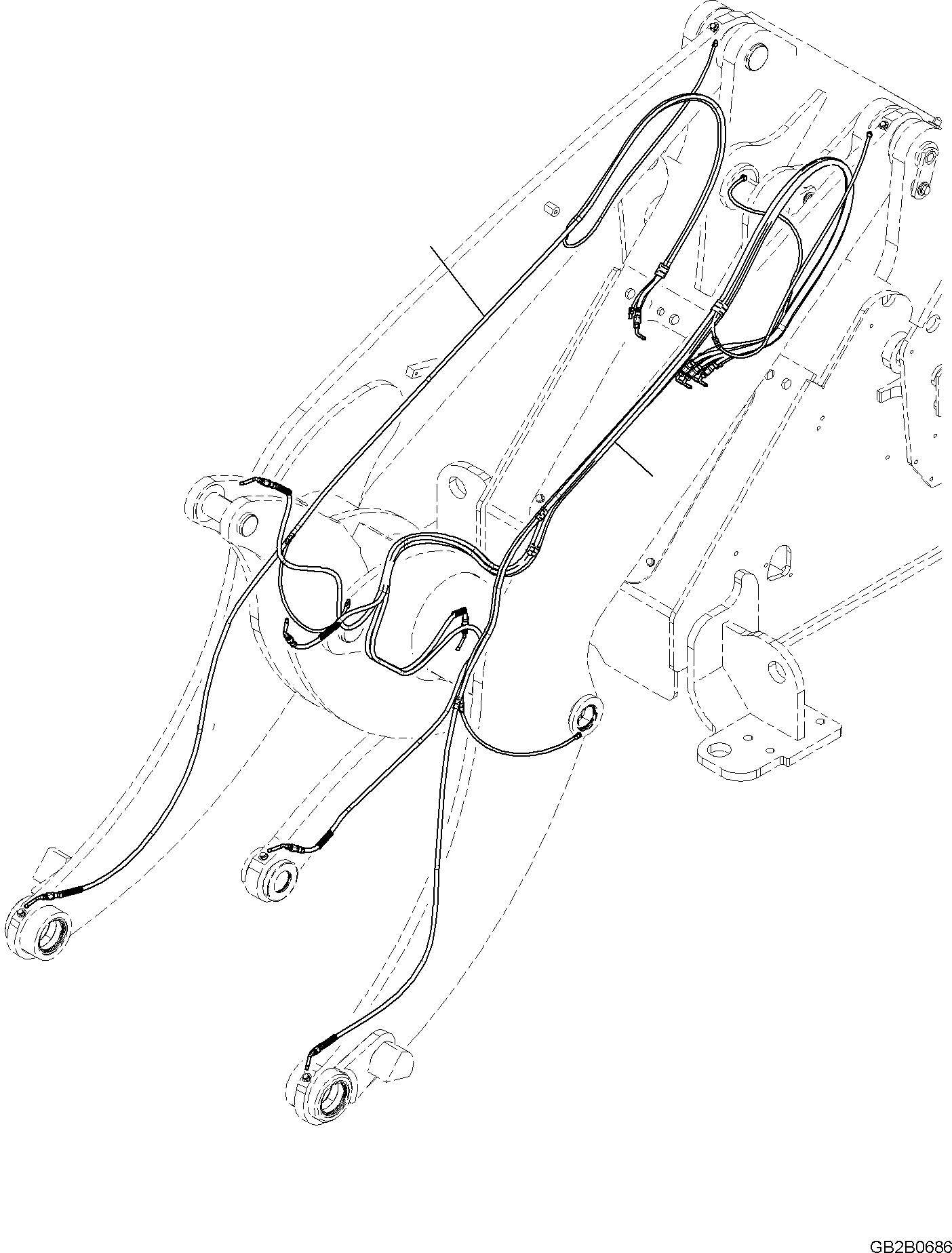 HOSE, KIT (42W-S95-5330) KOMATSU
