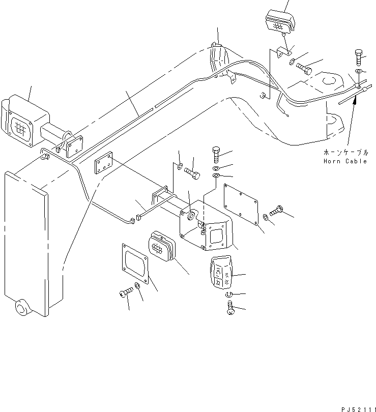BULB¤ 60W 08119-02460 KOMATSU