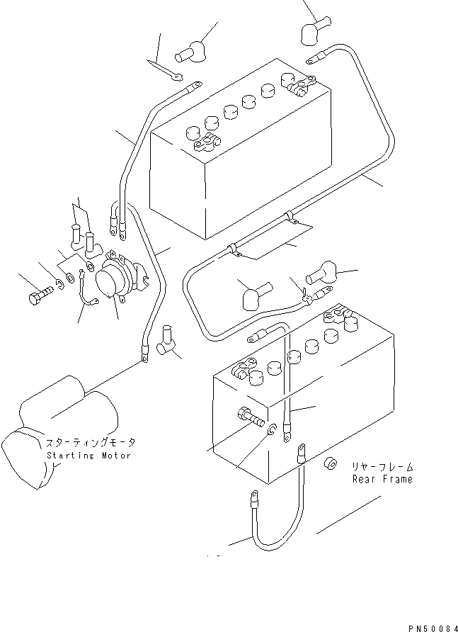 Кабель 08028-13065 KOMATSU