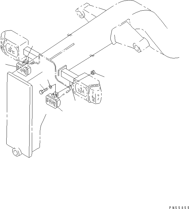 Рассеиватель 23E-06-13330 KOMATSU