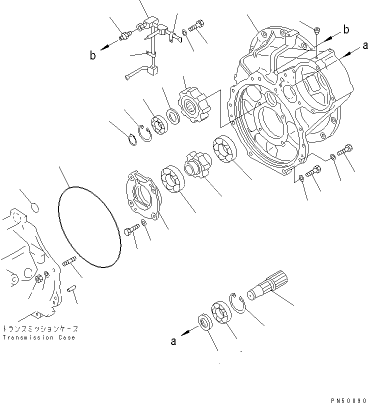 Обойма 23E-15-18160 KOMATSU