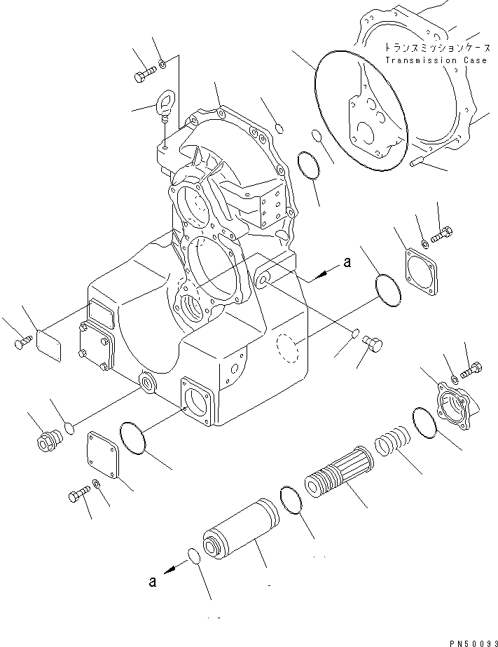 Корпус 23E-15-13111 KOMATSU