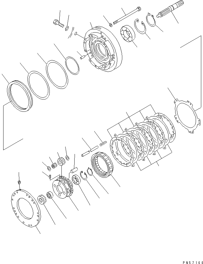 Подшипник 06000-06916 KOMATSU
