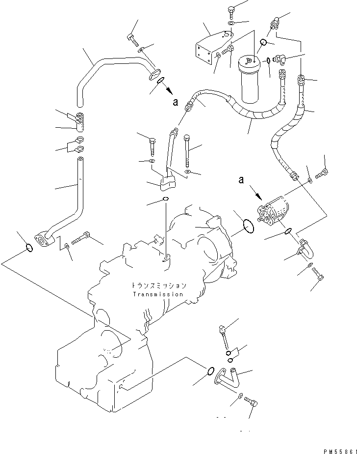 Шланг 07260-23212 KOMATSU