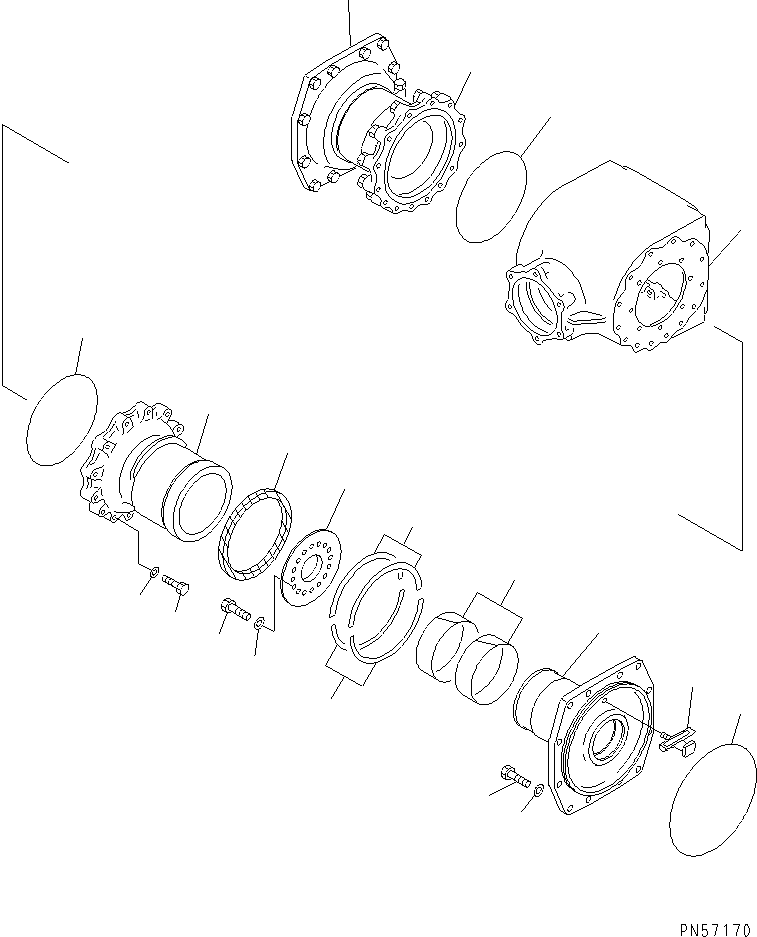 SERVICE KIT,FINAL DRIVE 23D-22-05030 KOMATSU