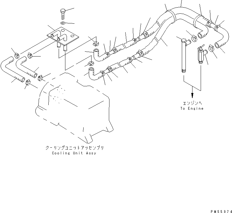 Шланг 23B-809-1340 KOMATSU