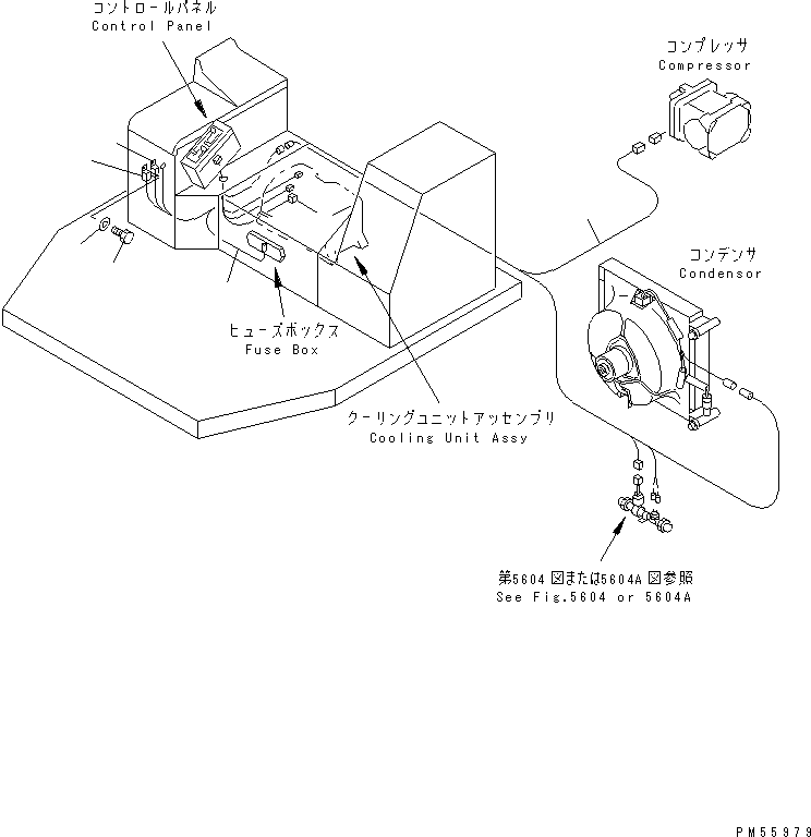 RELAY,AIR CONDITIONER 232-809-4680 KOMATSU
